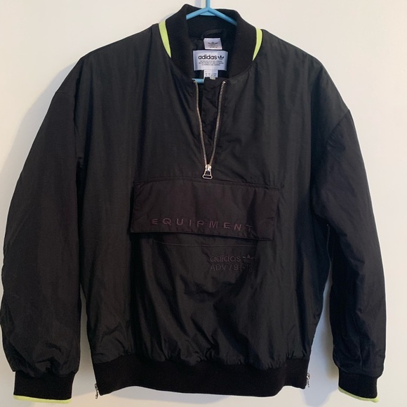 adidas Originals Half-Zip Jacket - Picture 1 of 4
